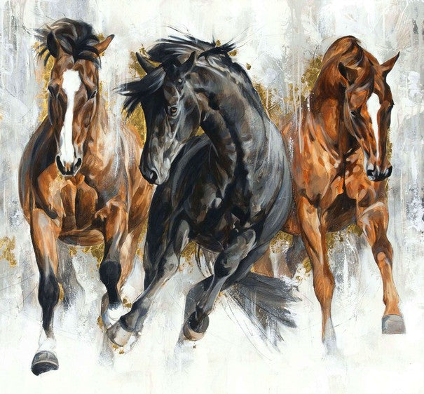 Stallion - Wild Horses Panel