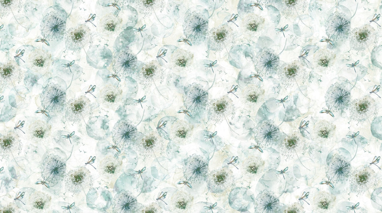 Whisper - Dragonflies Light Blue 13" Remnant