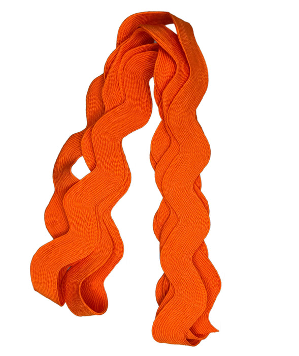 Orange 1-3/8" Ric Rac 2-1/2 Yard Piece