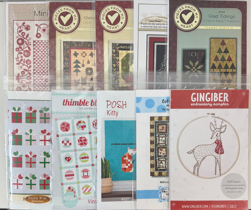 10 Pattern Bundle - 10