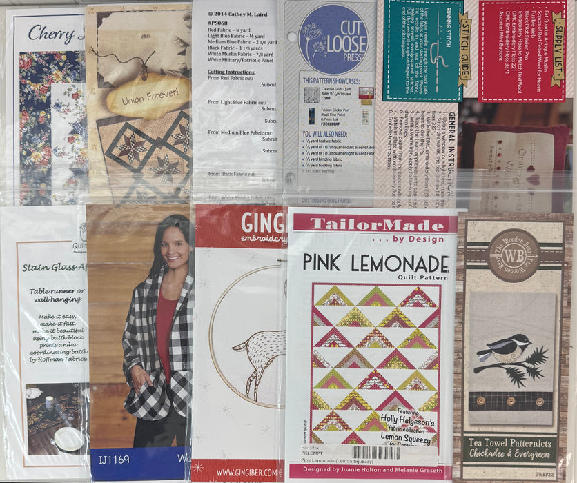 10 Pattern Bundle - 12