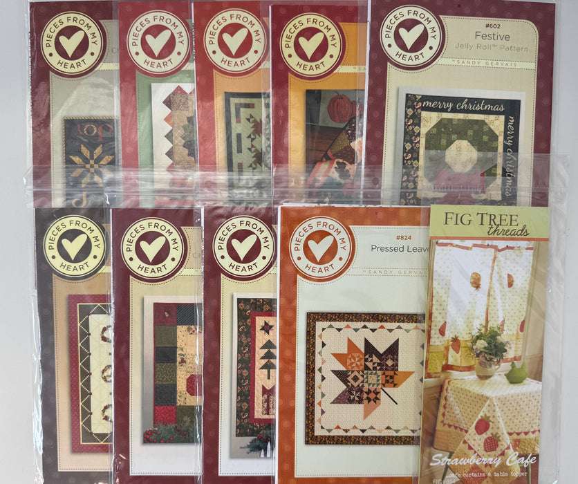 10 Pattern Bundle - 27