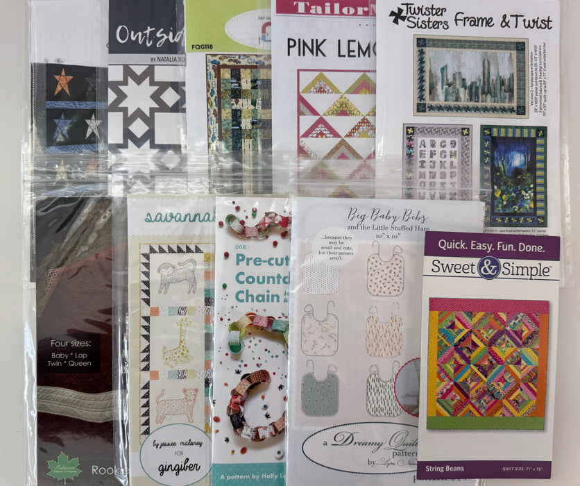 10 Pattern Bundle - 6