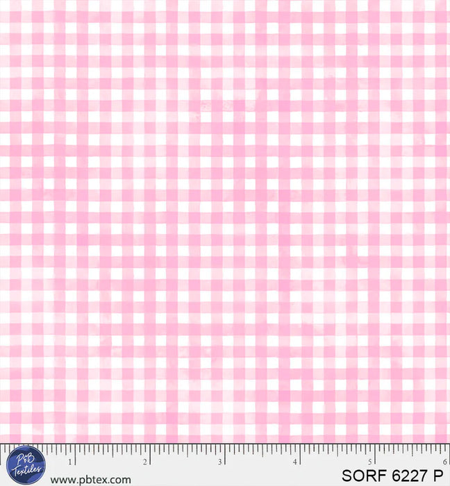 Sorbet Flannel - Gingham Pink