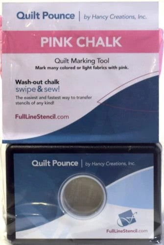Quilt Pounce Pad Pink Chalk