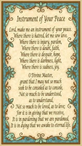 Instruments Of Peace - Panel