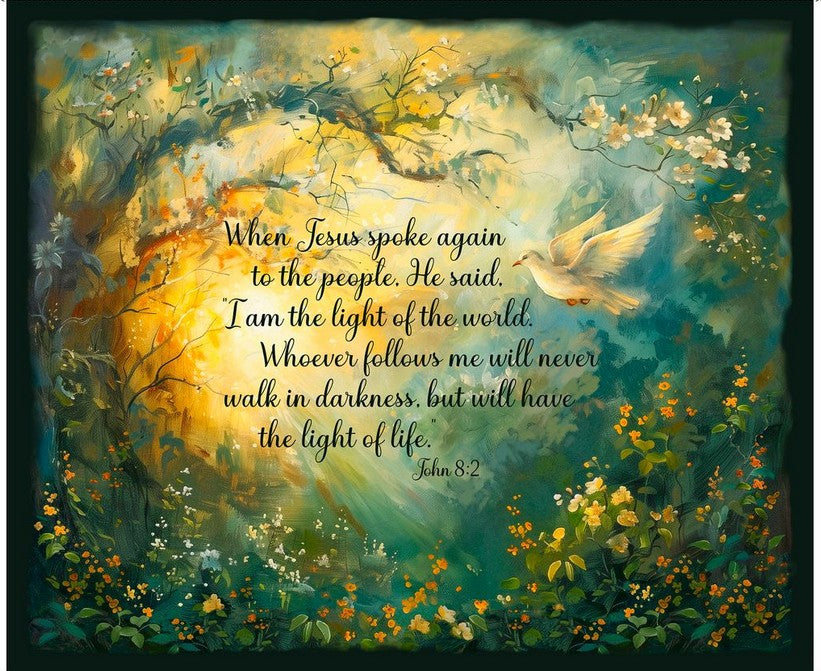 Light of the World Panel - Dove Light