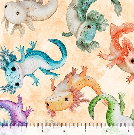 QT Cuties 2 - A Lotta Axolotl Light Peach