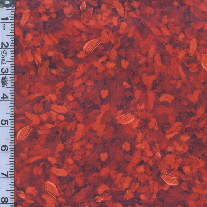 Joyful Garden - Watercolor Texture Paprika