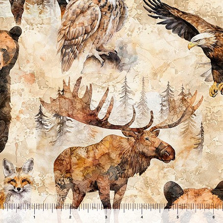 Mountain Splendor - Lodge Animal Tan