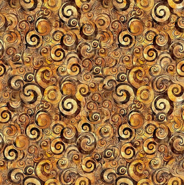 Mountain Splendor - Scroll Geo Brown