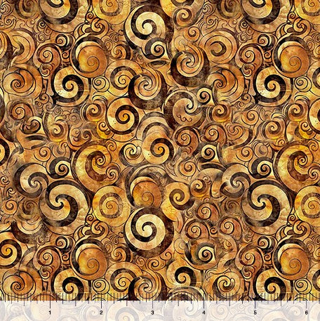 Mountain Splendor - Scroll Geo Brown