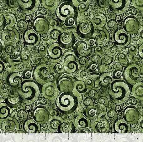 Mountain Splendor - Scroll Geo Evergreen