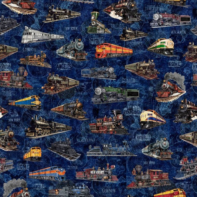 Steam & Steel - Trains Navy