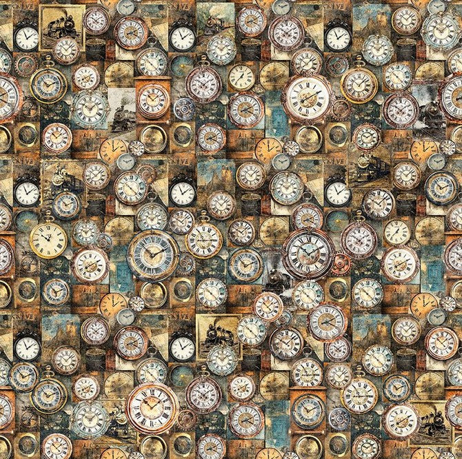 Steam & Steel - Clocks Multi