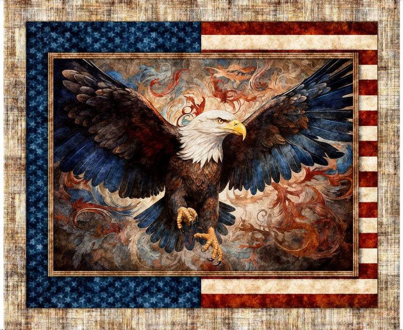 1776 Panel - American Eagle Panel