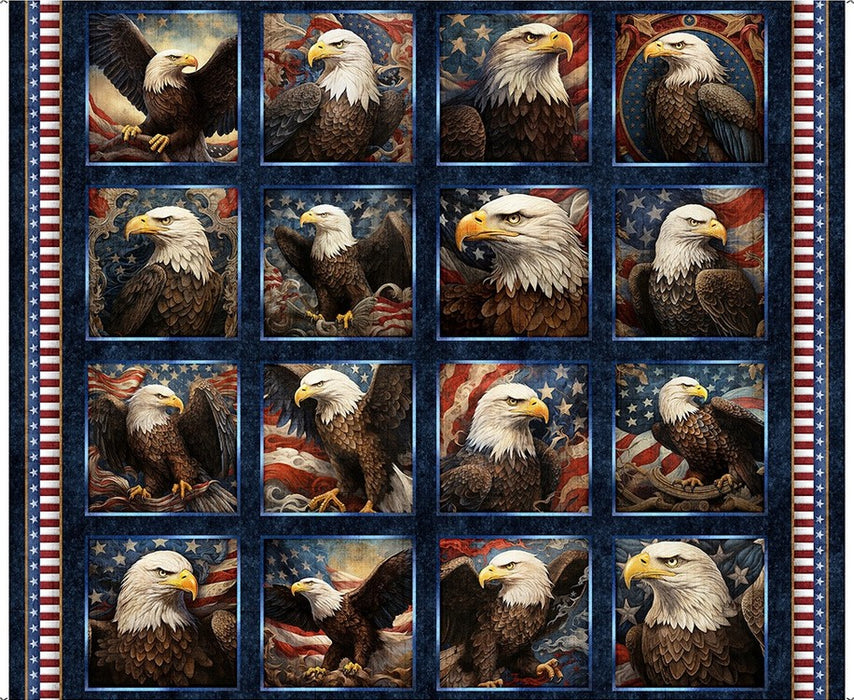 1776 - Eagle Block Panel