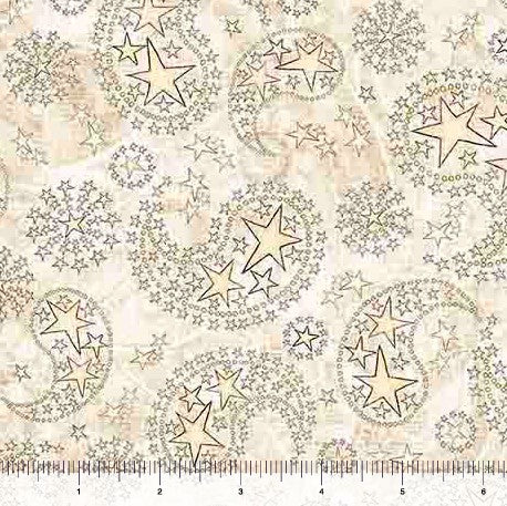 1776 - Paisley & Stars Cream
