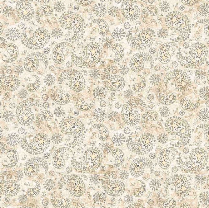 1776 - Paisley & Stars Cream