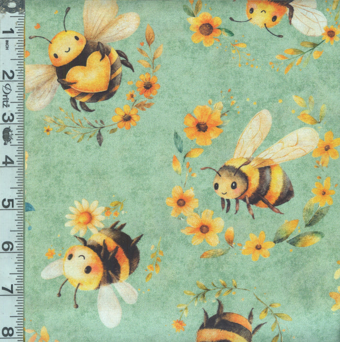 Buzz, Buzz, Buzz - Bees & Beehives Sage