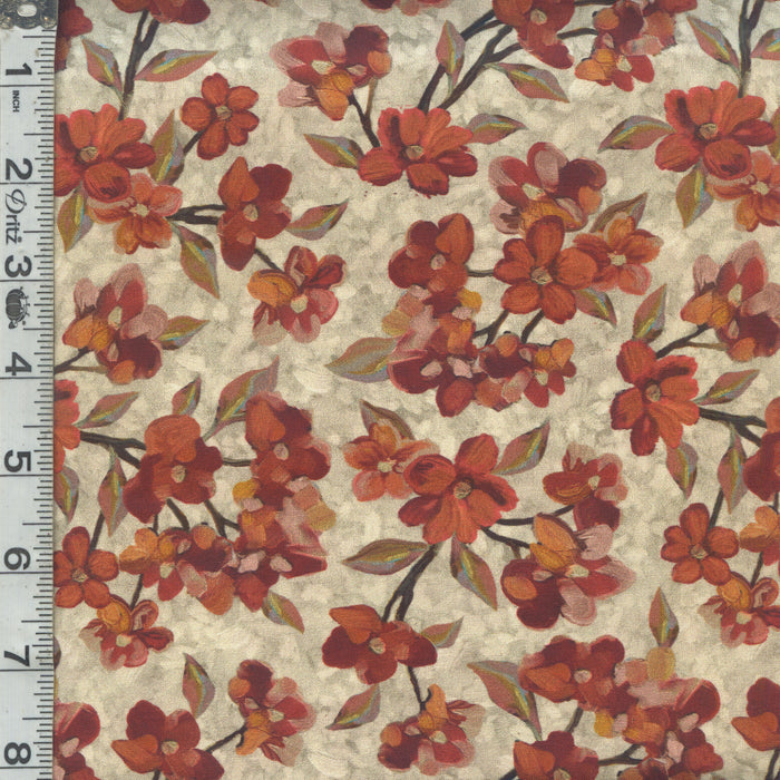 Joyful Garden - Flowering Branch Gray 13" Remnant