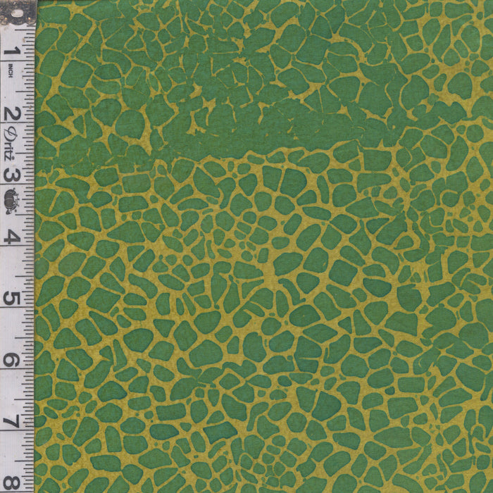 Elementals Batiks - Crocodile Skin Grass