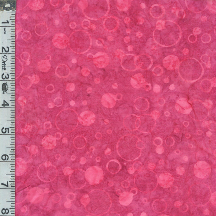 Elementals Batiks - Bubbles Pink Fizz