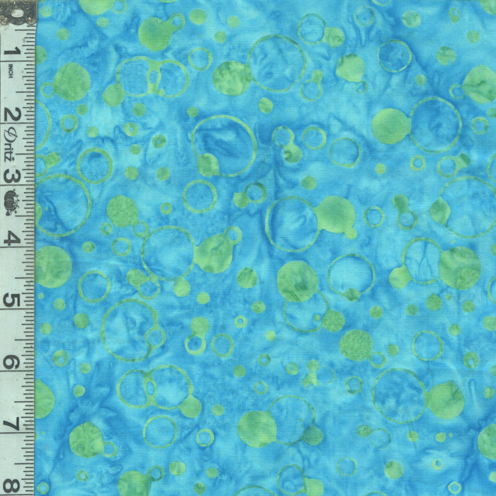 Elementals Batiks - Bubbles Mediterranean