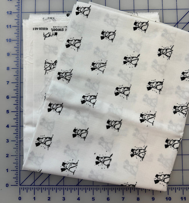 Snow Sweet Snowmen 1 Yard Piece