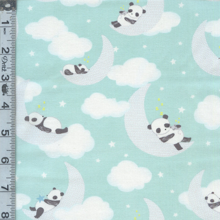 Wide Awake - Moon Pandas Mint