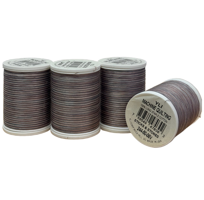 YLI Varigated Thread Bundle - Sticks & Stones