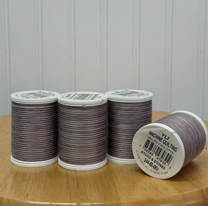 YLI Varigated Thread Bundle - Sticks & Stones