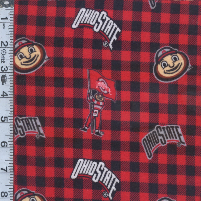 Ohio State Flannel - Buffalo Check