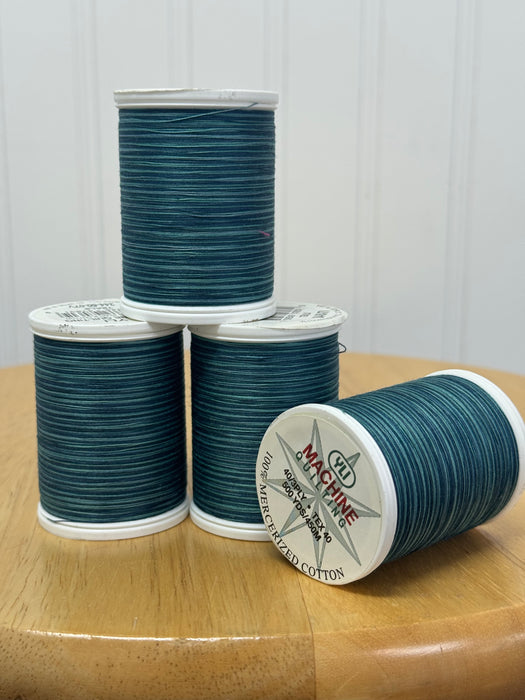 YLI Varigated Thread Bundle - Teals