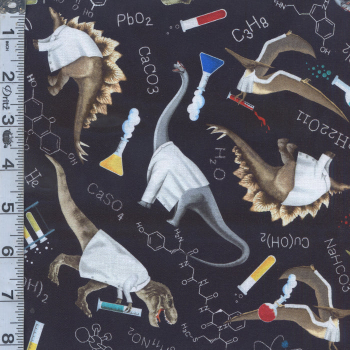 Math + Science - Dinosaur Scientists Black