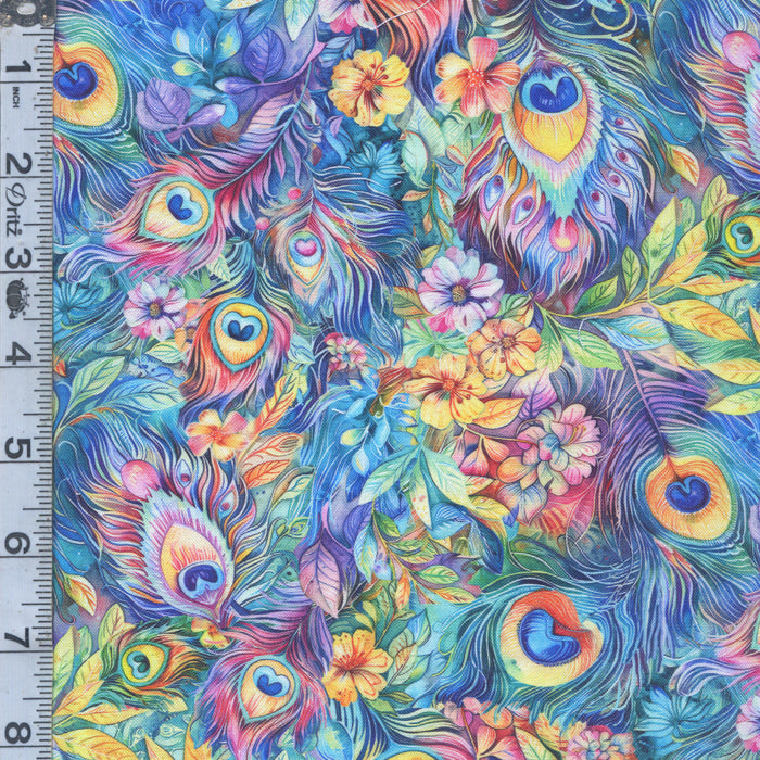 Wild Beauty - Fantasy Plumes & Floral Dream