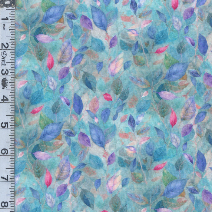 Wild Beauty - Leaves Blue