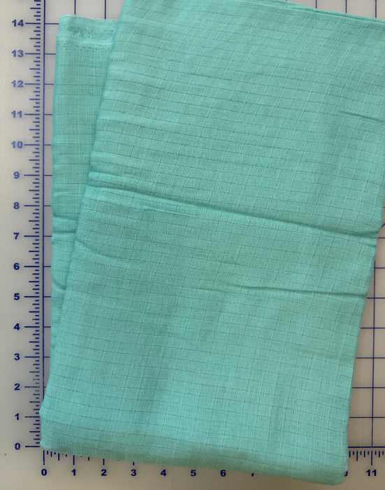 Turquoise Solid 56/58" Double Gauze 3 Yard Piece