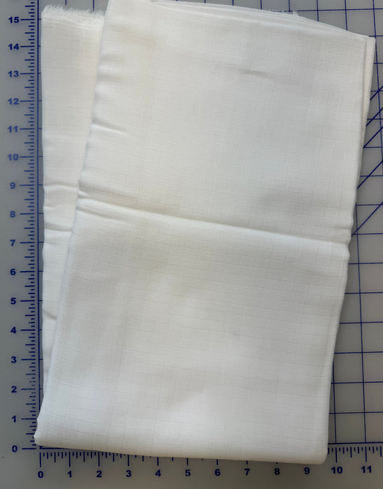 White Solid 56/58" Double Gauze 3 Yard Piece