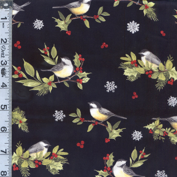 Medley in Red - Birds & Holly Black