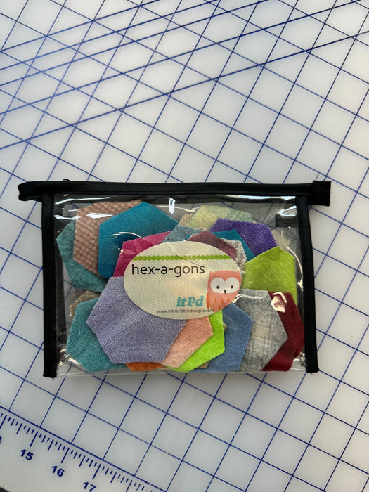 Wool Hexagons Brights