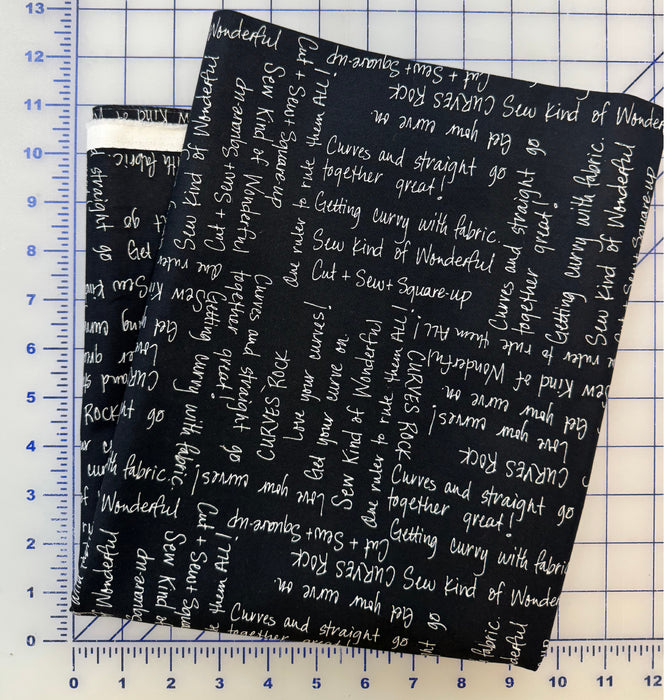 Writing on the Wall 1-7/8 Yard Piece