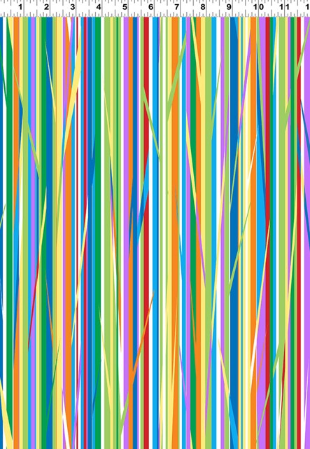 Amazing Alphabet - Digital Stripe Multi