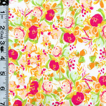 Wild Bloom Knits - Floral White