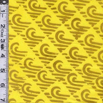 Pura Vida Batiks - Tidal Wave  Lemon Lime