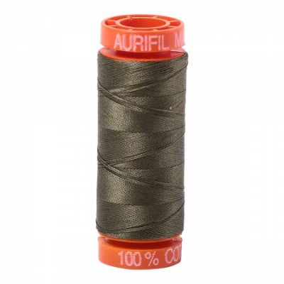 Aurifil 50 wt. Cotton Thread - Army Green