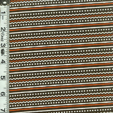 Penguin Paradise - Nordic Stripe Evergreen