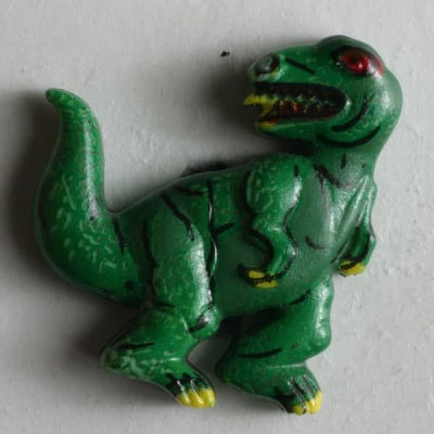 Novelty Button - 20mm T-Rex