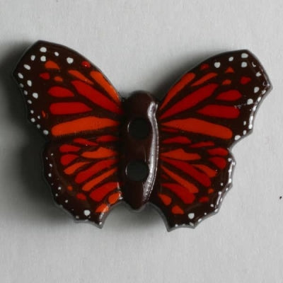Fashion Button 28mm - Butterfly