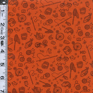 Cat Tales - Essential Supplies Rust